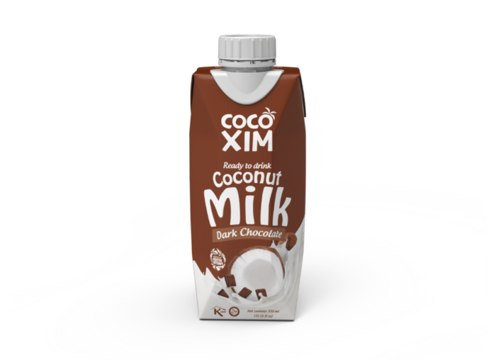 cocoxim coconut drink with chocolate flavor