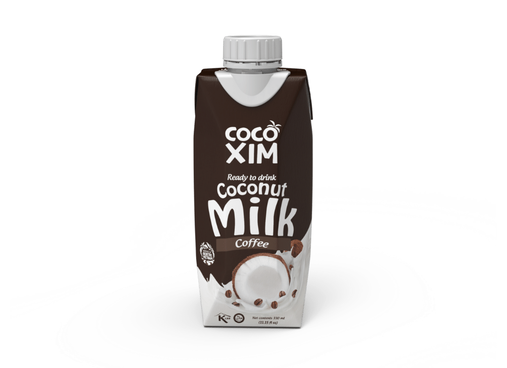 cocoxim coconut drink with coffee flavor