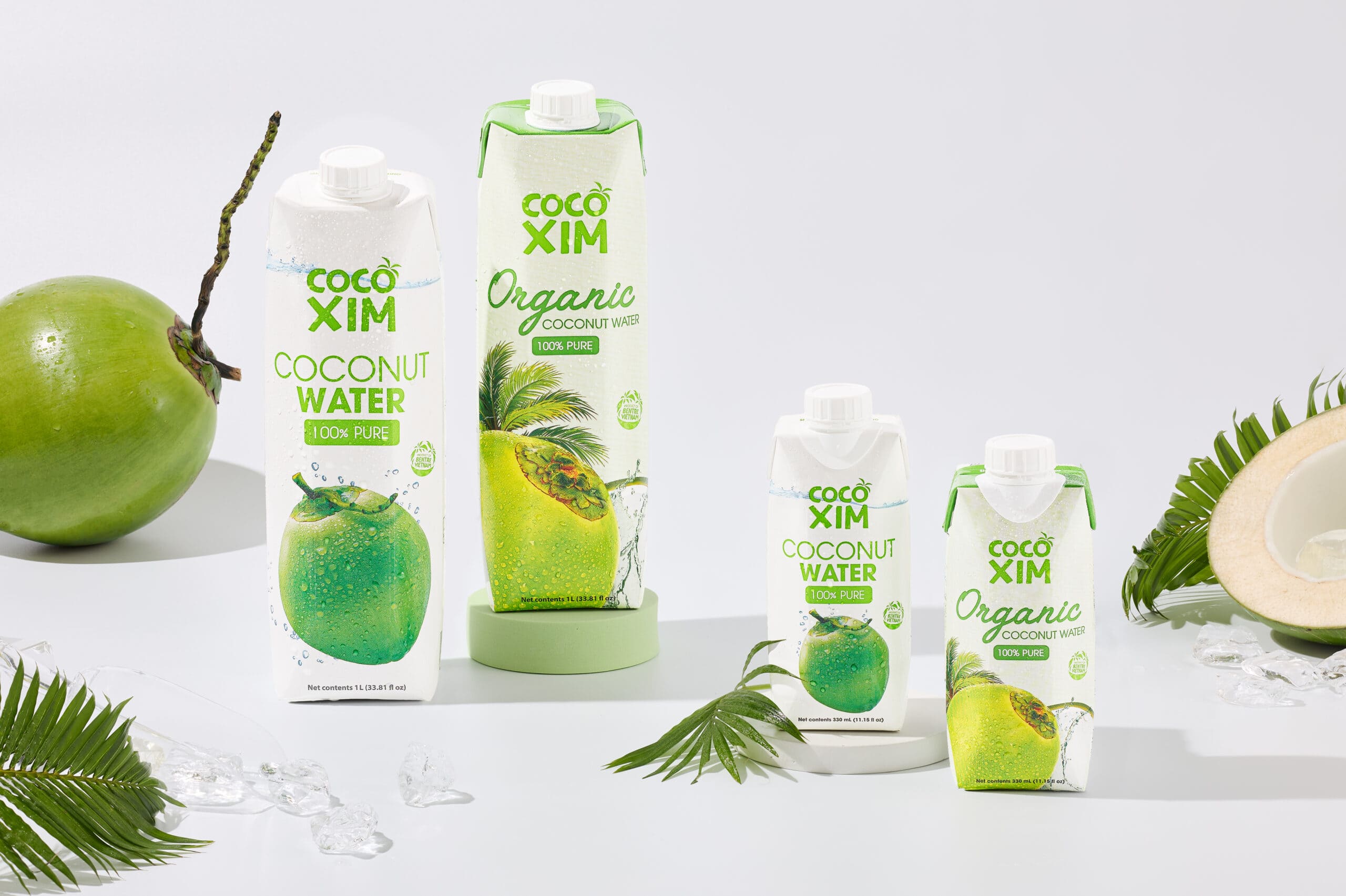 kokosvand fra cocoxim. økologisk og 100% pure